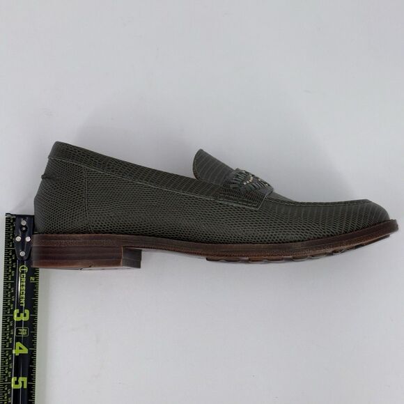 Brioso Frisco Leather Loafers Flats Womens 8 Preppy Old Money Office Work Twee